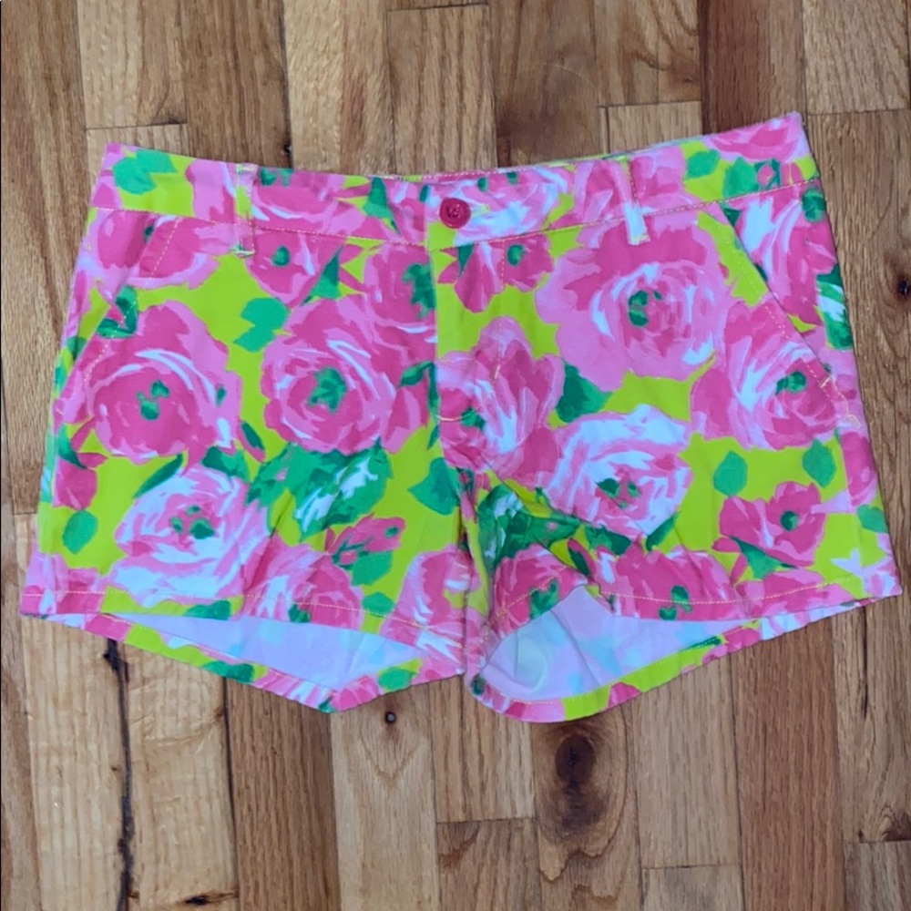 Floral Patterned Shorts